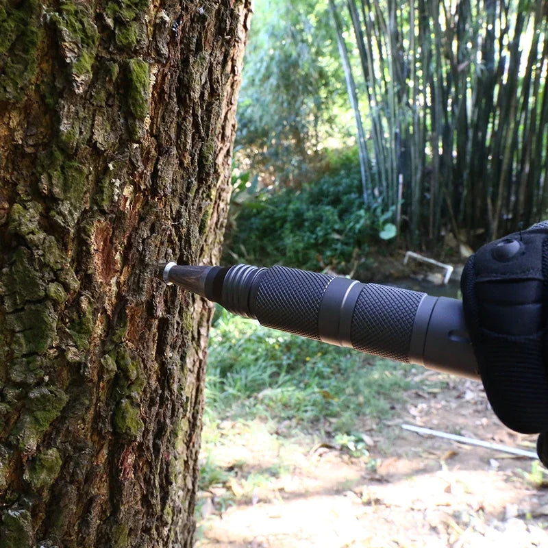 Hiking Stick Outdoor Camping DIY Self Defense Stick Handle Tool Accessory Shovel Extra Handles Axe Extended Tool