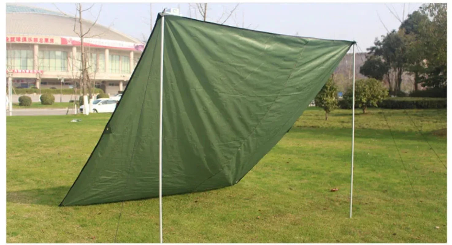 Tent Tarp Rain Sun Shade Hammocks Shelter Camping Survival Sun Shelter Picnic Awning Cover Waterproof Out Hiking Accessories