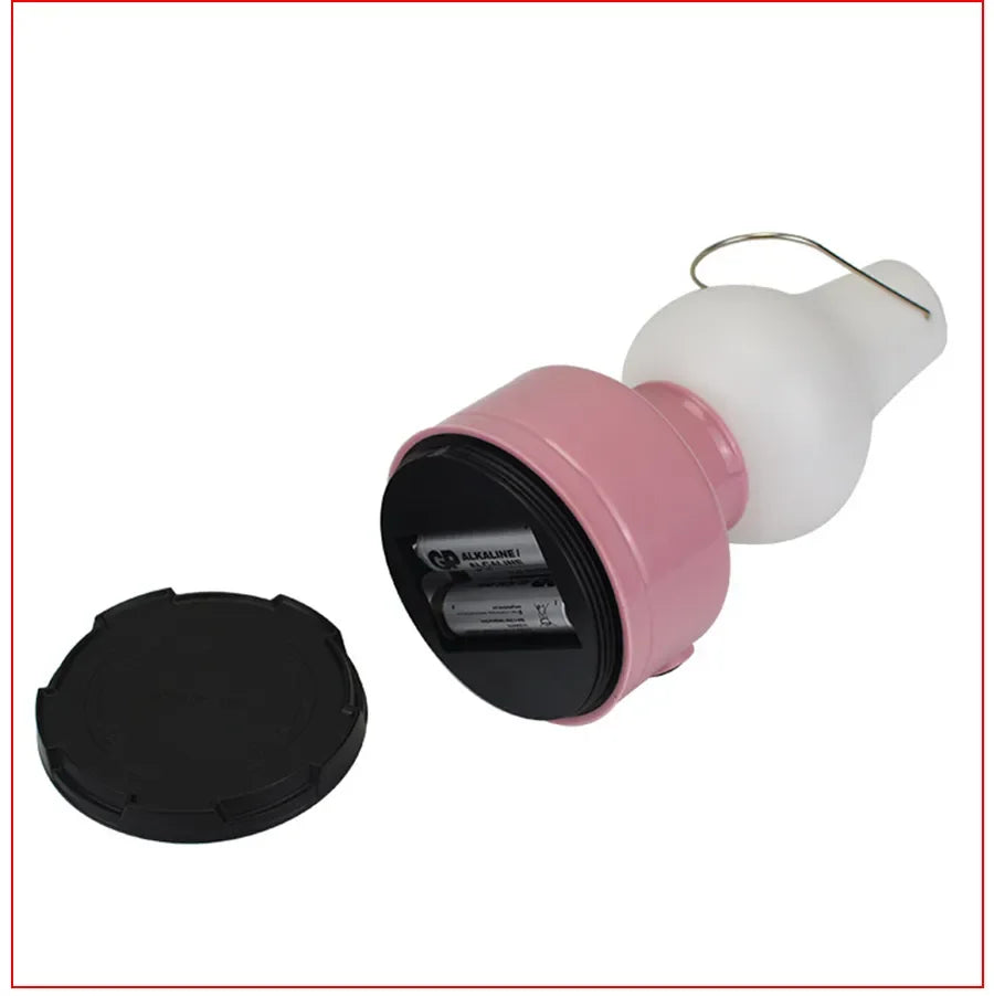 Portable Camping Lights Waterproof Outdoor Camp Lamp 2 Lighting Modes Tent Lamp for Hiking Climbing Yard