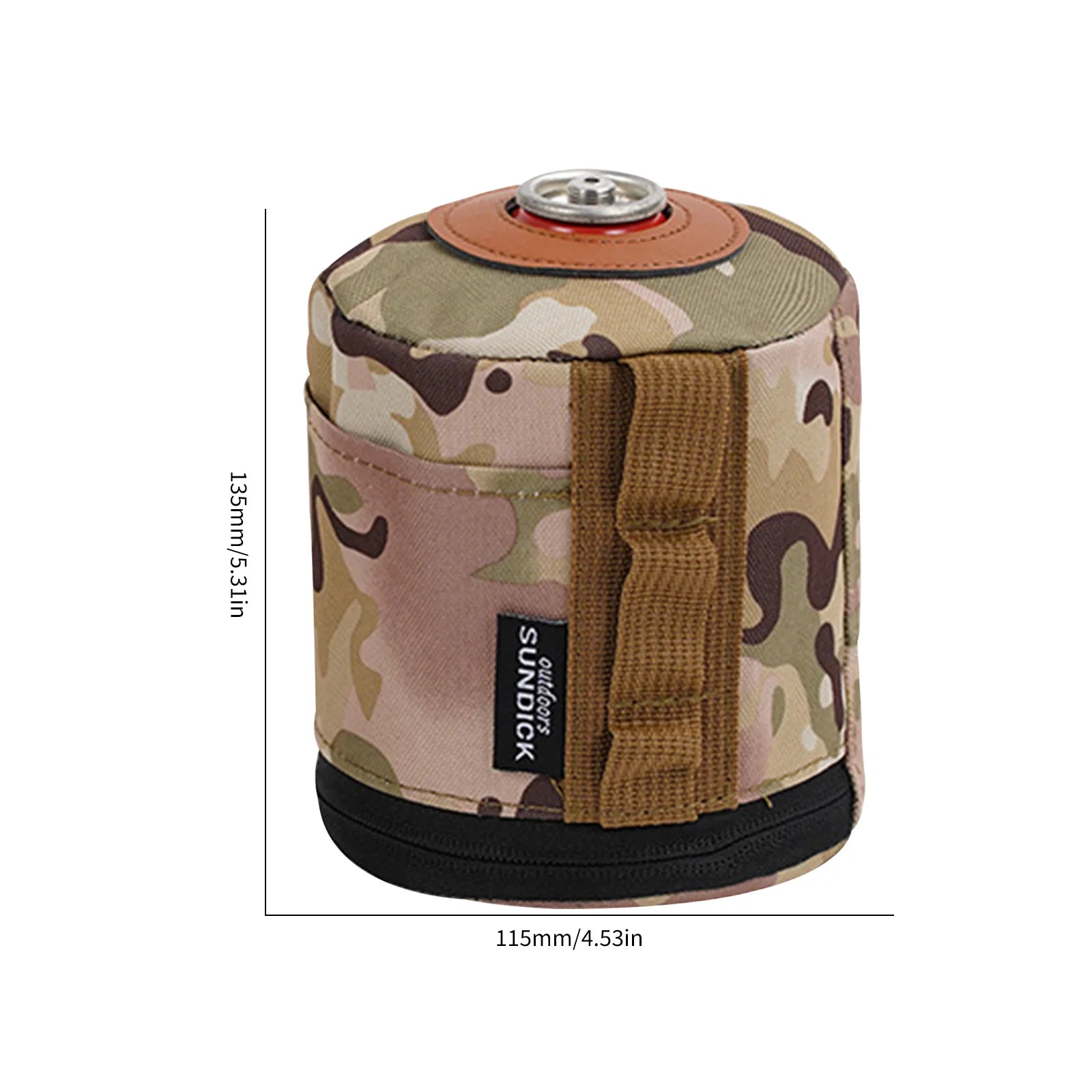 Camping Gas Can Protective Cover Gas Tank Canister Cylinder Case Outdoor Tissue Box Air Bottle Wrap Sleeve Camping Accessories