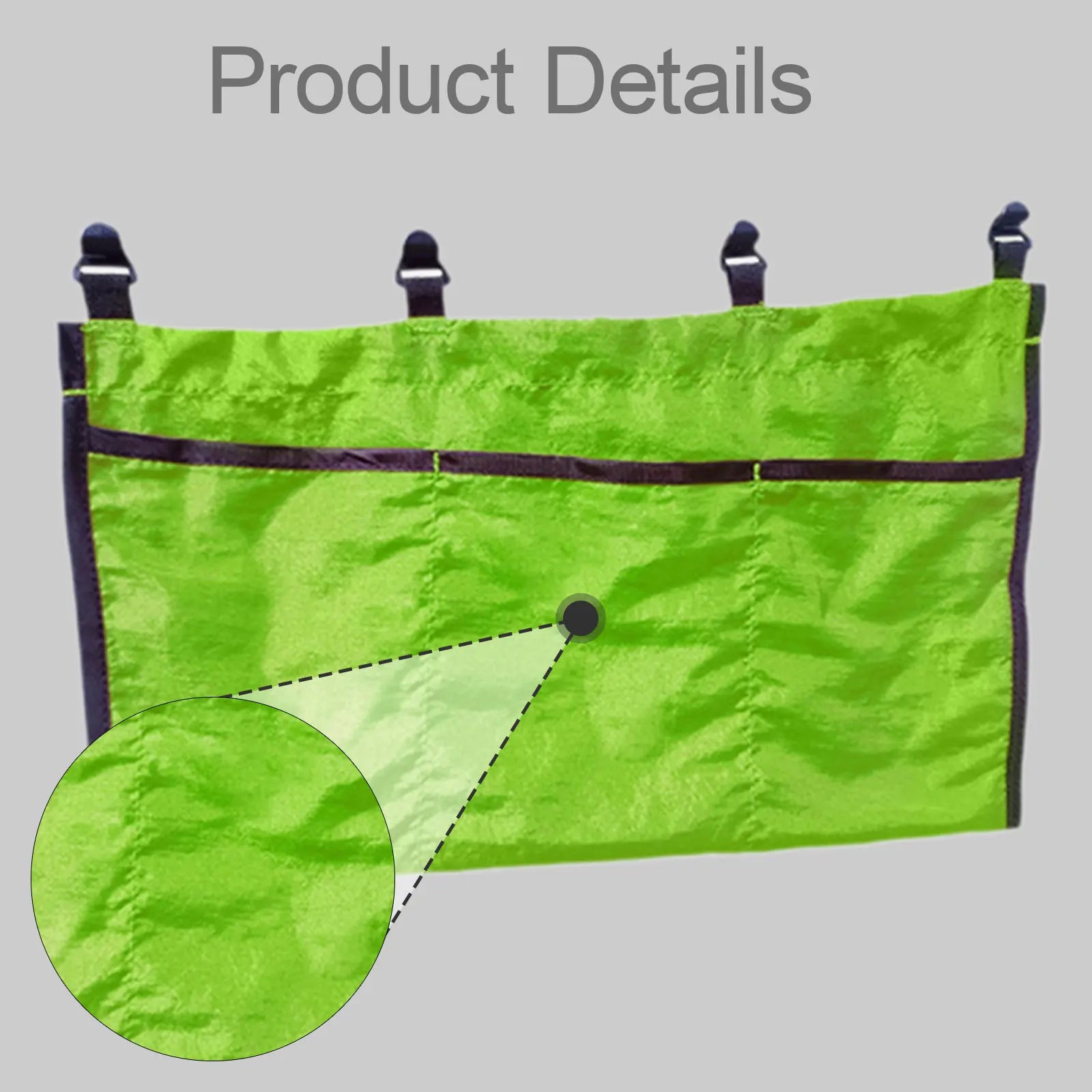 Camping Storage Bag Equipment Organizer ,Hammock Debris Bag for Camping Outdoor Sport Climbing Traveling Lightweight Portable