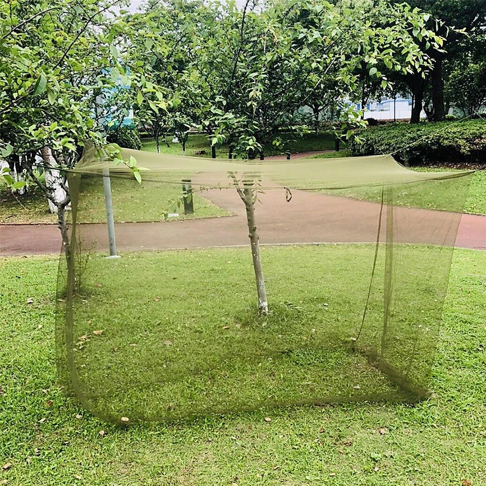 Portable Camping Tent Mosquito Net Square Shape Ultralight Summer Mesh Tent Beach Inner Mesh Tent Outdoor Camping Mesh Tent