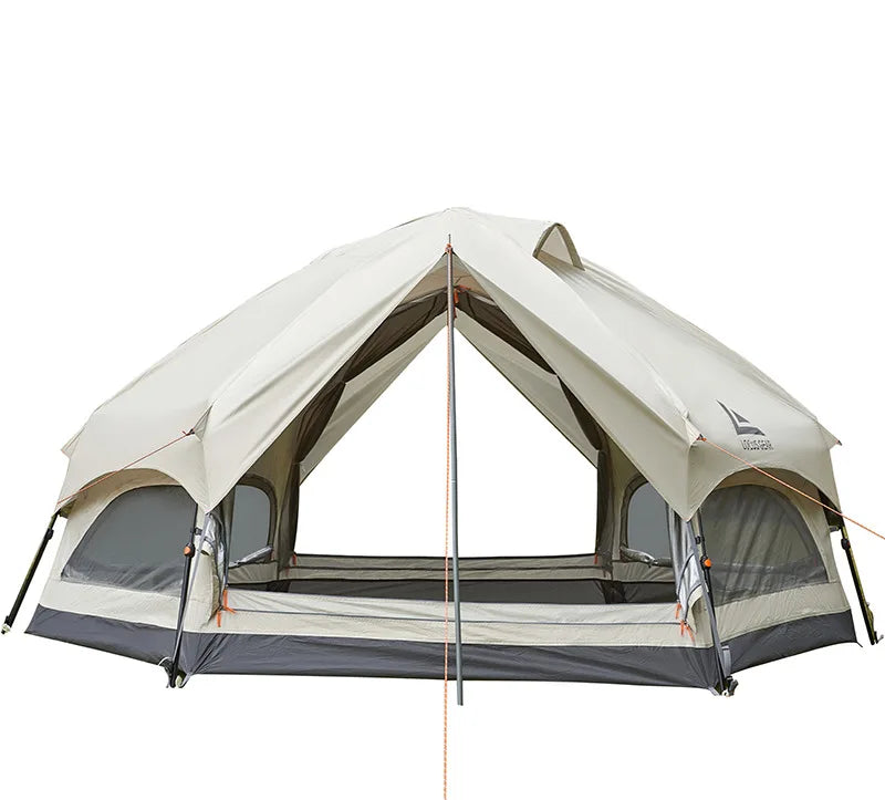 Outdoor Circus Tent Camping Cotton Canvas Rainproof Large Yurt Tent Camping Park Tent 4 Season Outdoor Camping Tent Family Tent