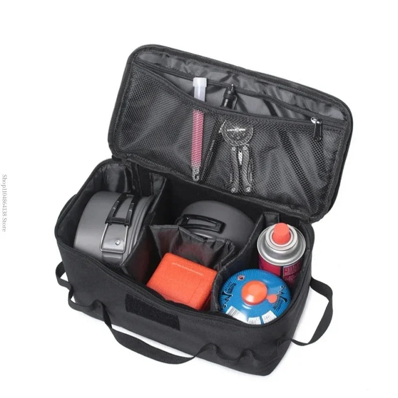 Camping picnic bag - outdoor storage bag - foldable multi-purpose tactical carry bag - picnic bag - large capacity shoulder bag