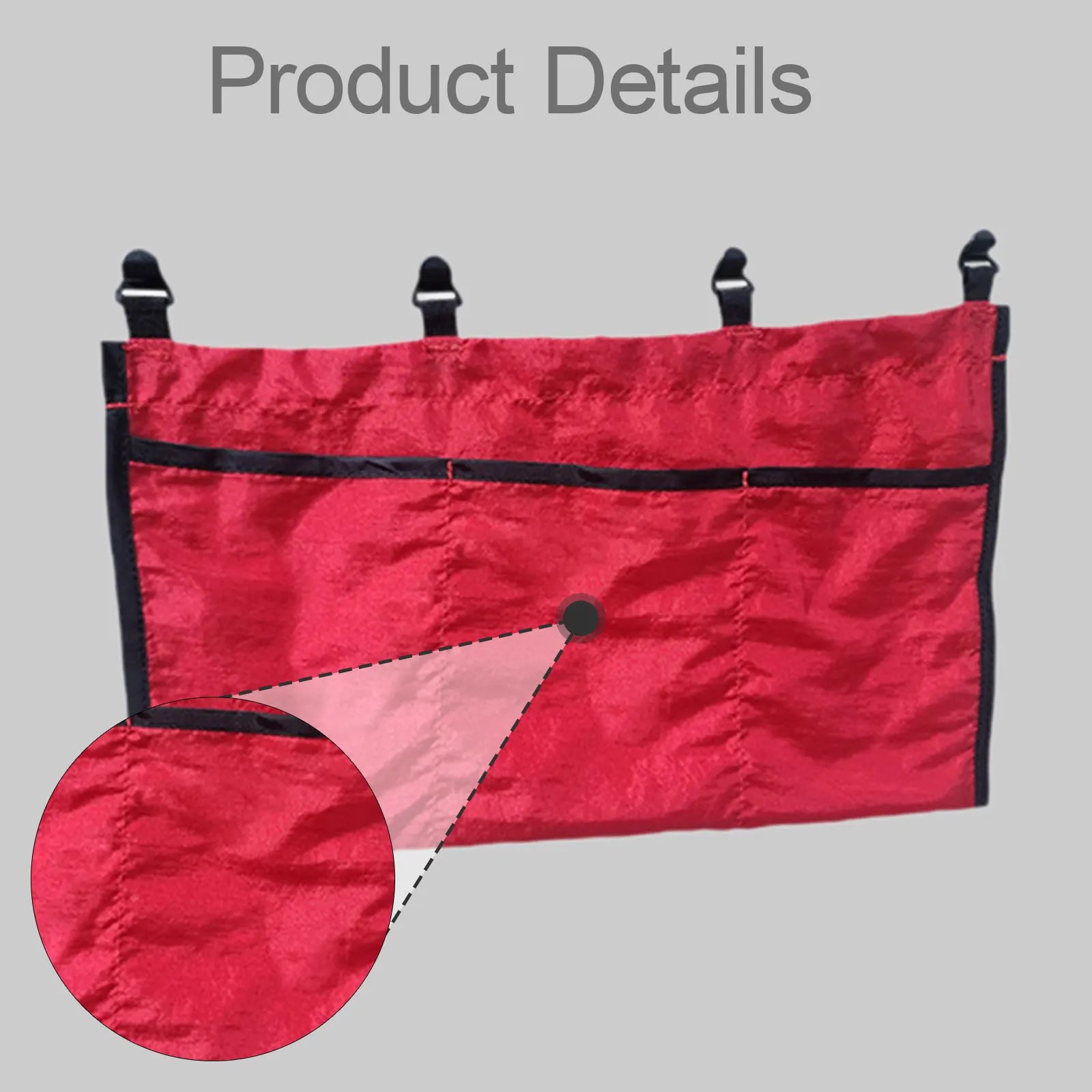 Camping Storage Bag Equipment Organizer ,Hammock Debris Bag for Camping Outdoor Sport Climbing Traveling Lightweight Portable