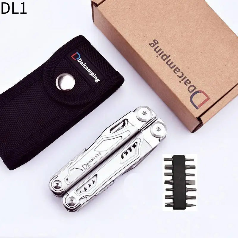 Daicamping DL12 DL13 DL1 Multifunctional Camping Tools Kit EDC Multitools Scissors Saw Multi Pliers Hand Tools Sets