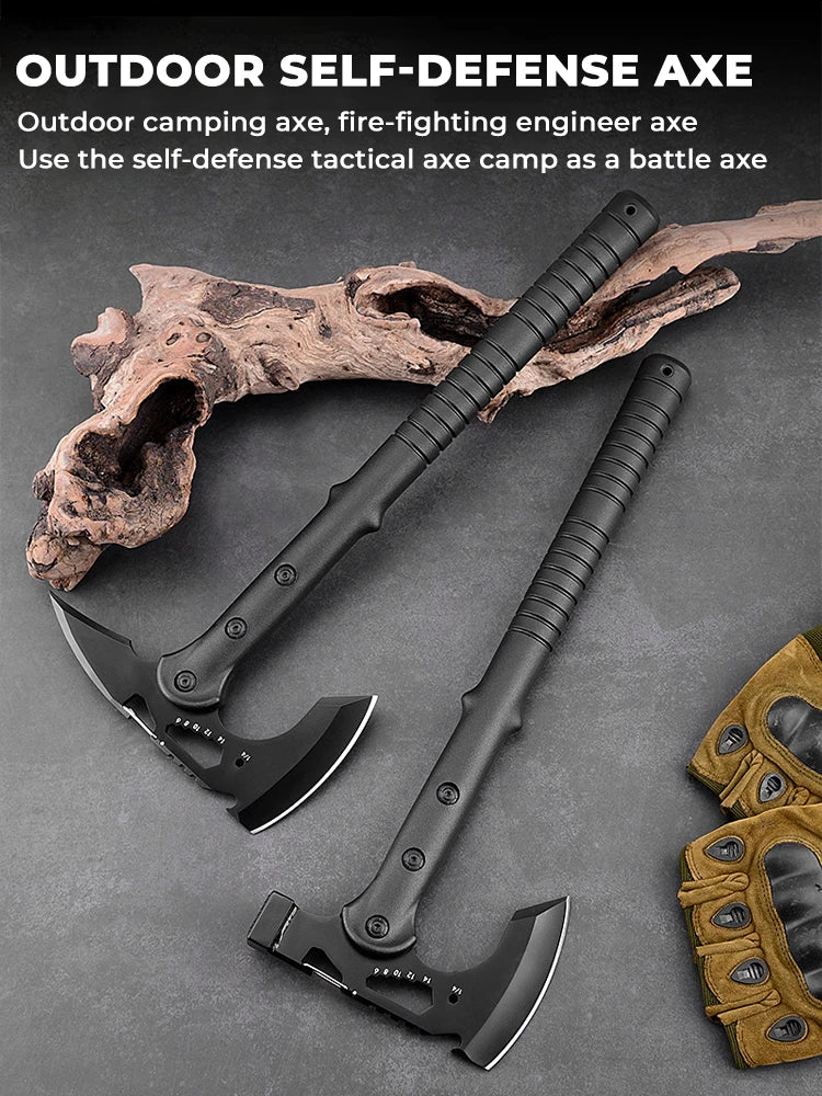 Outdoor Axe Camping Logging Cutting Axes Wild Survival Tourist Portable Tactical Multifunctional survival hatchet Tools