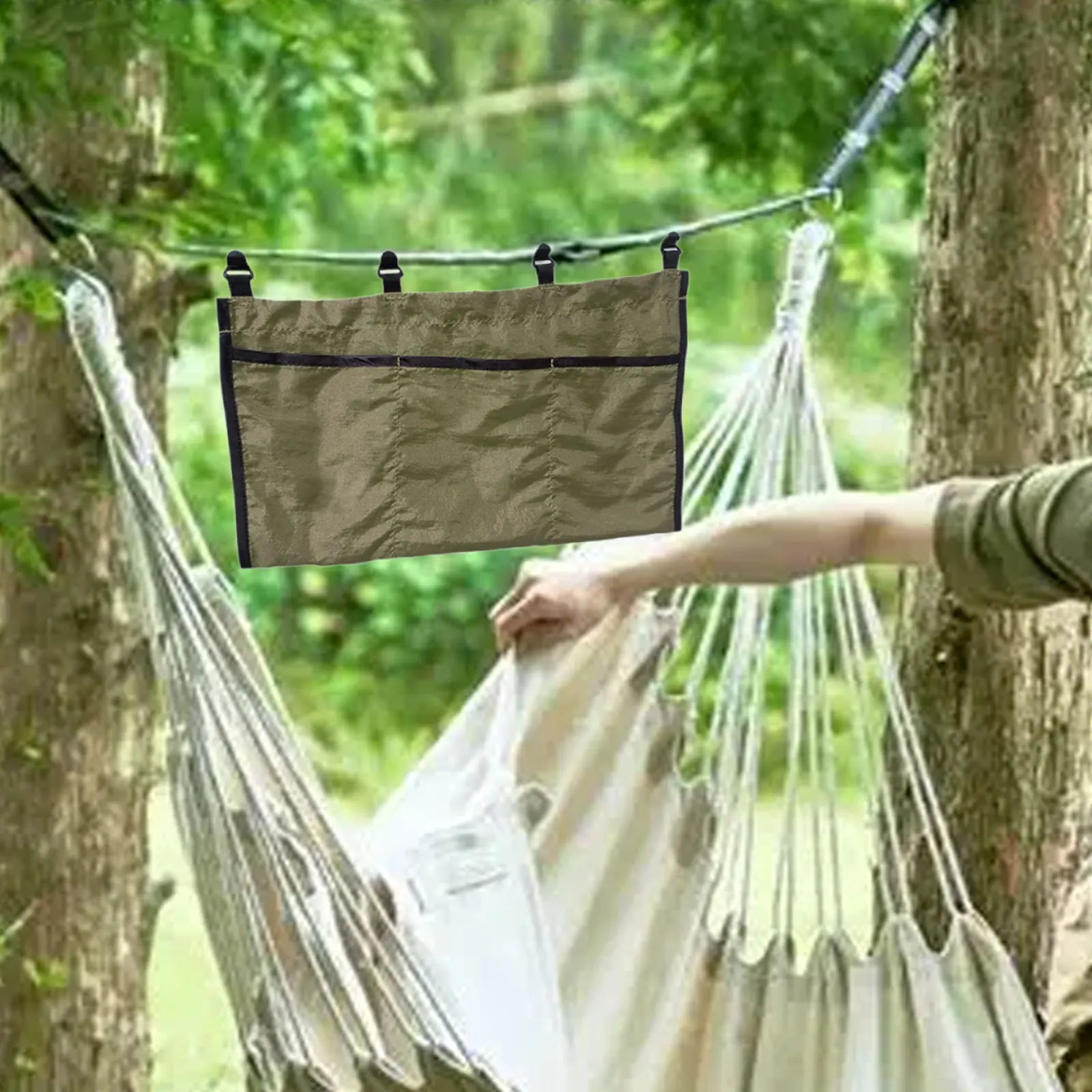 Camping Storage Bag Equipment Organizer ,Hammock Debris Bag for Camping Outdoor Sport Climbing Traveling Lightweight Portable