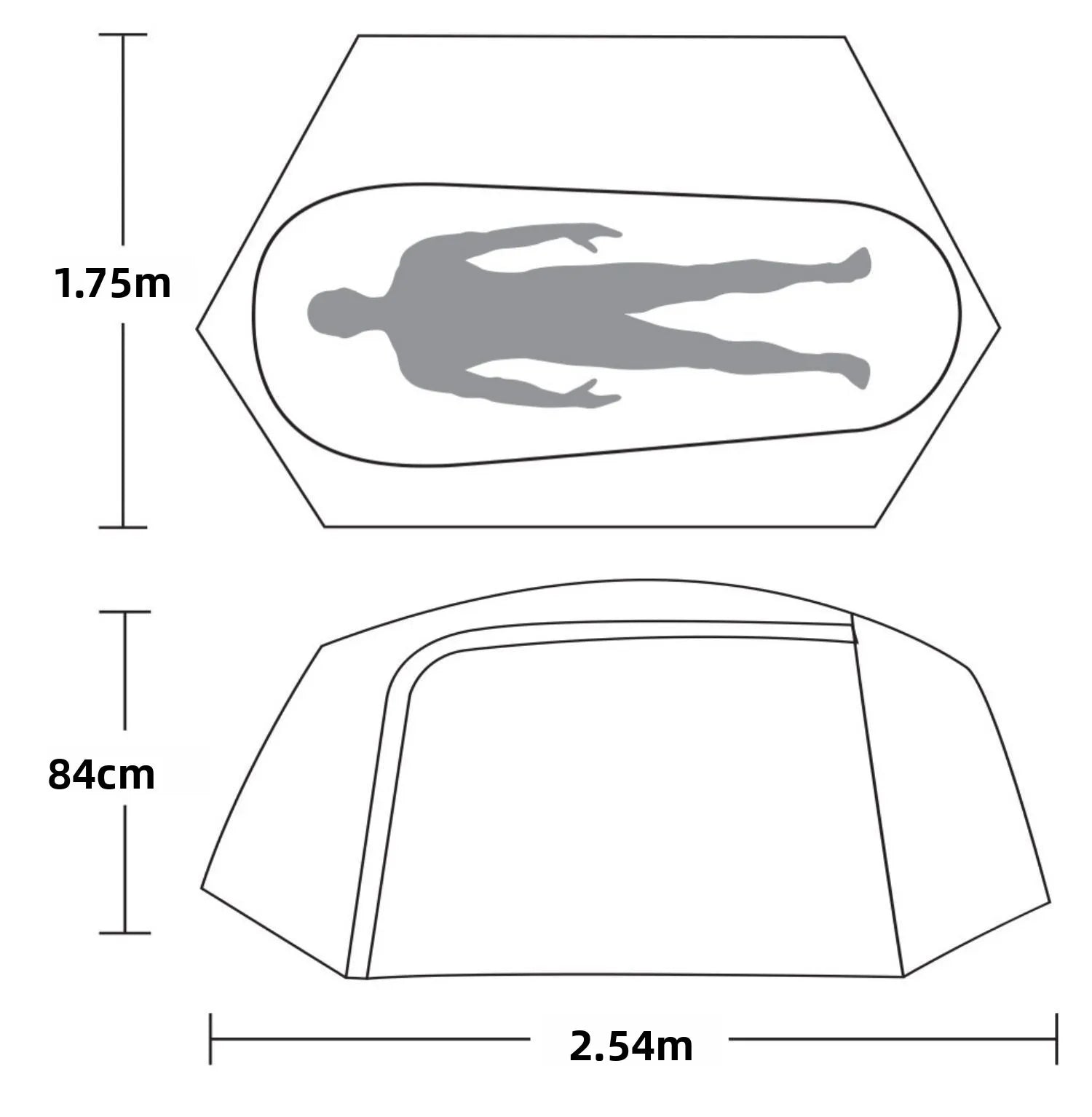 Outdoor Camping Single Tactical Tent Rainproof Boat Tent Folding Bed Sunshade Tourism Outdoor Camping Hiking Mountaineering