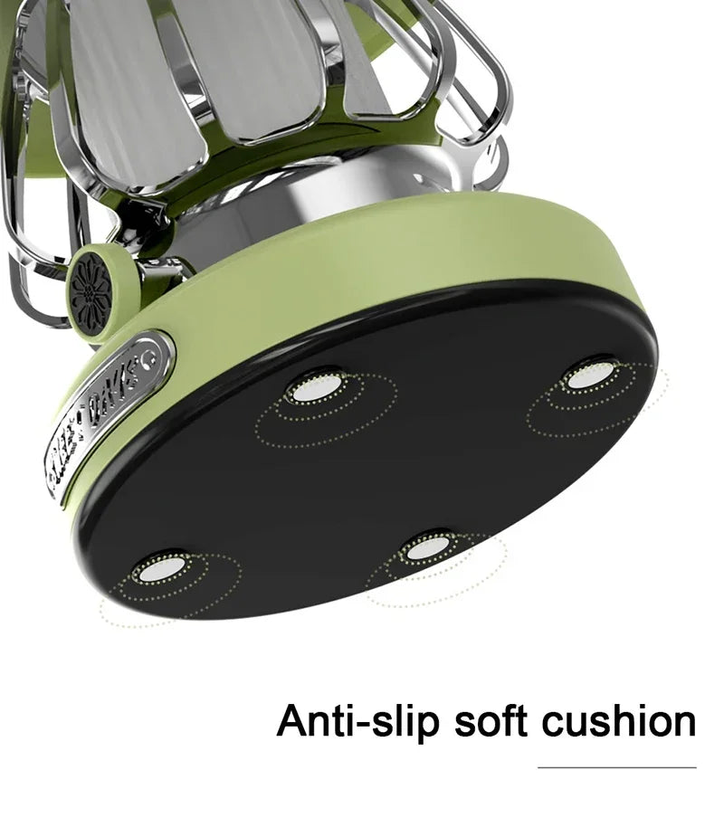 Camping  Night Lights USB C Rechargeable 3 Colors Stepless Dimming Night Light Outdoor Portable Emergency Retro LED Camping Lamp