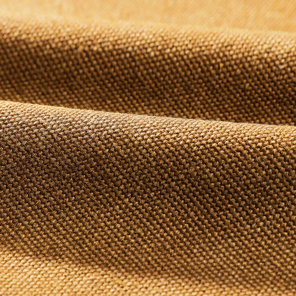 Camping Tools Storage Bag Large Capacity Cylinder Tent Stake Bag Portable Canvas Ground Nail Bag Lightweight for Outdoor Camping