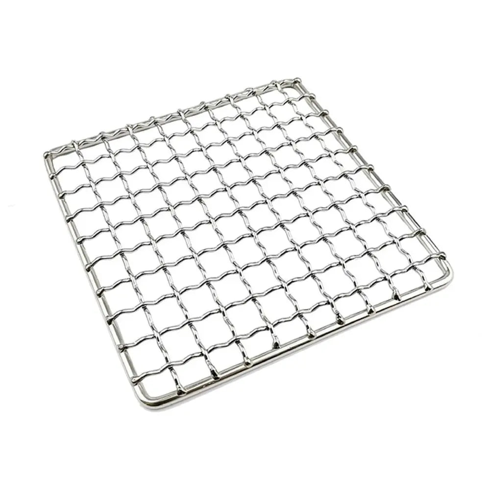 Camping Accessories Grill Accessories Firewood Rack Mat Cooking Mesh Pads Camping Grill Grate Barbecue Net Grilling Fire Rack