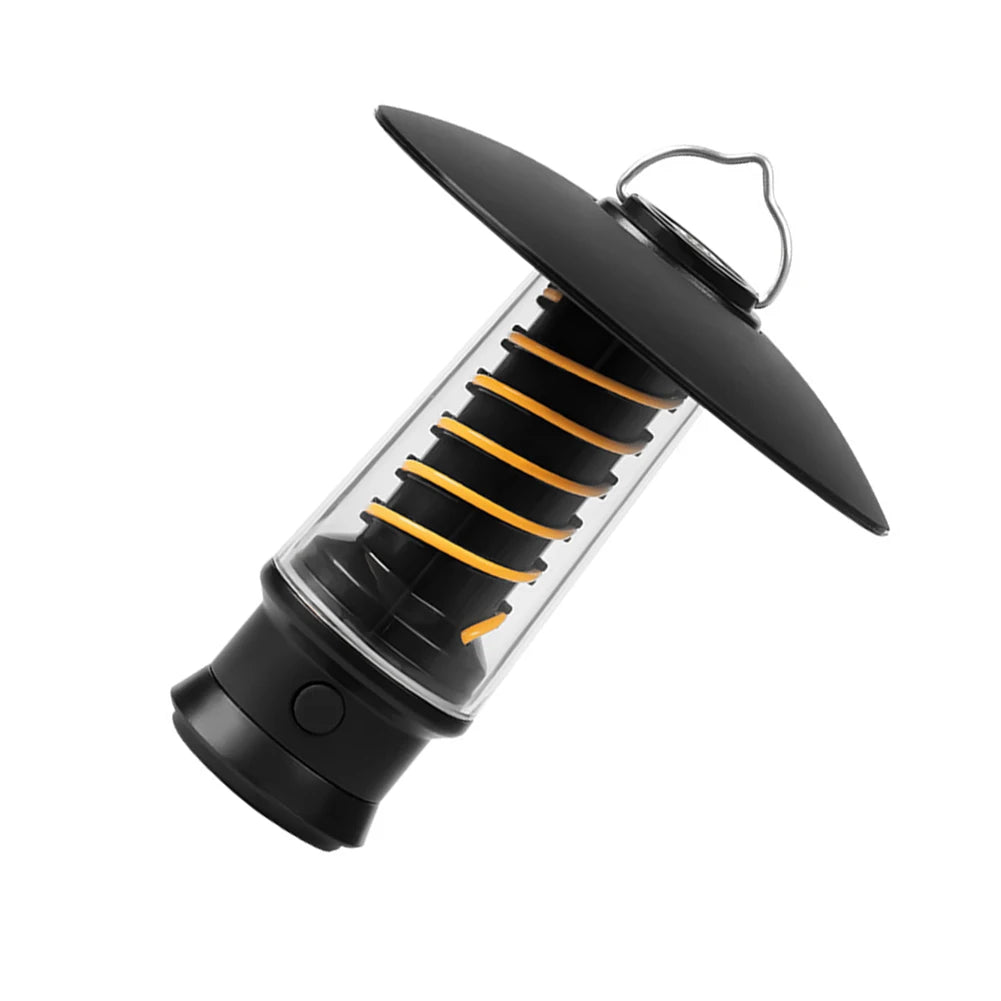 LED Camping Lamp Portable Dimmable Waterproof Tent Lantern Lamp Type-C Charging Emergency Light Outdoor Novelty Camping Supplies