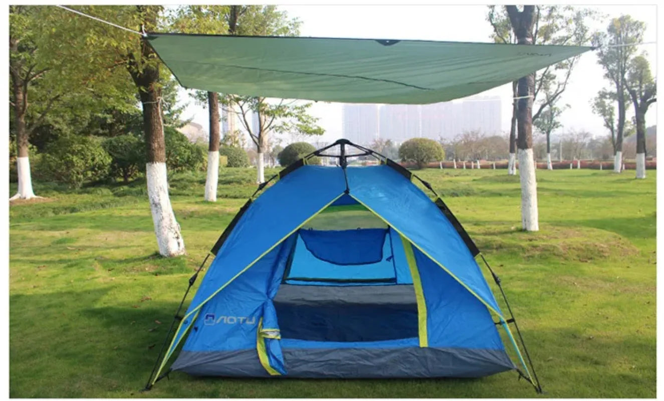 Tent Tarp Rain Sun Shade Hammocks Shelter Camping Survival Sun Shelter Picnic Awning Cover Waterproof Out Hiking Accessories