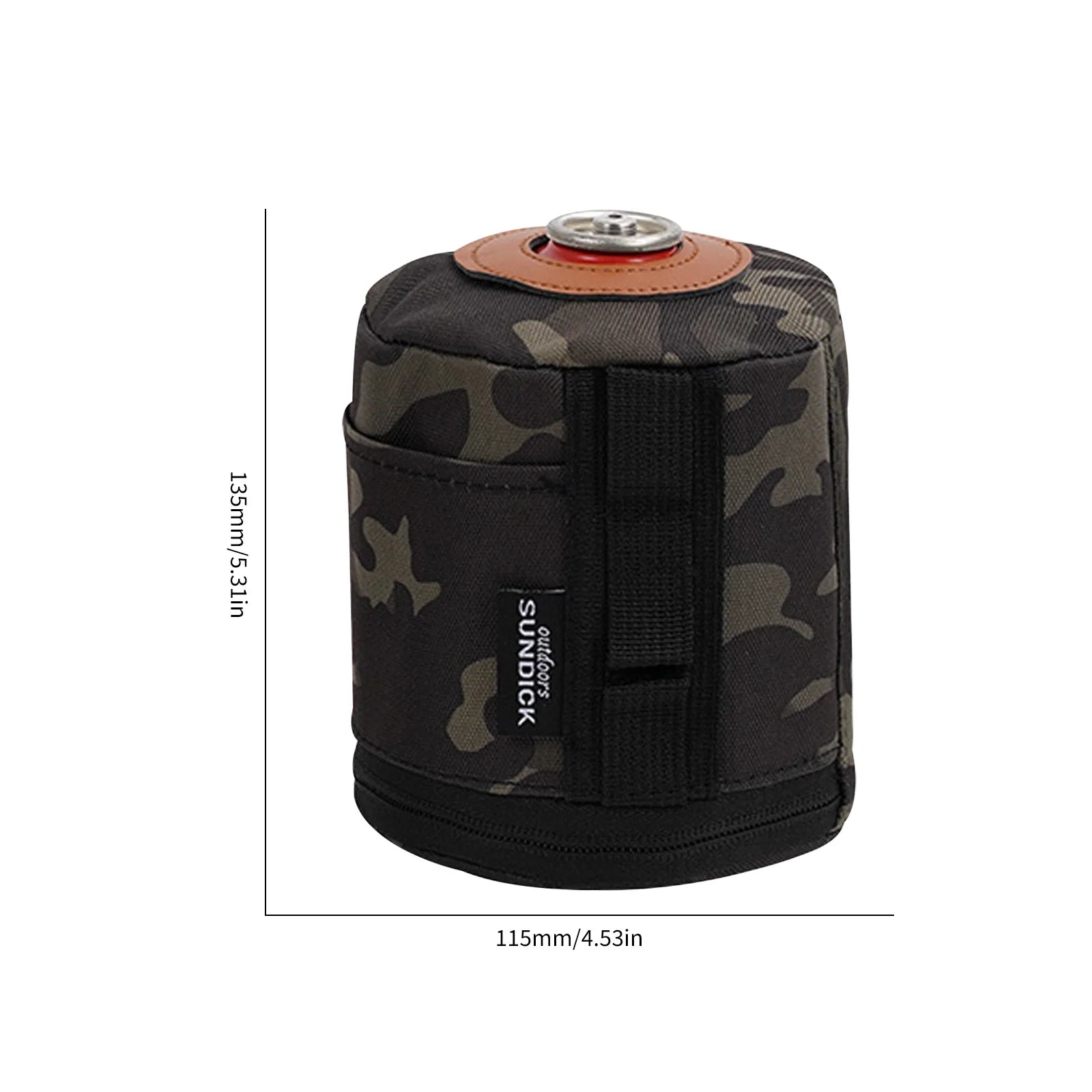 Camping Gas Can Protective Cover Gas Tank Canister Cylinder Case Outdoor Tissue Box Air Bottle Wrap Sleeve Camping Accessories