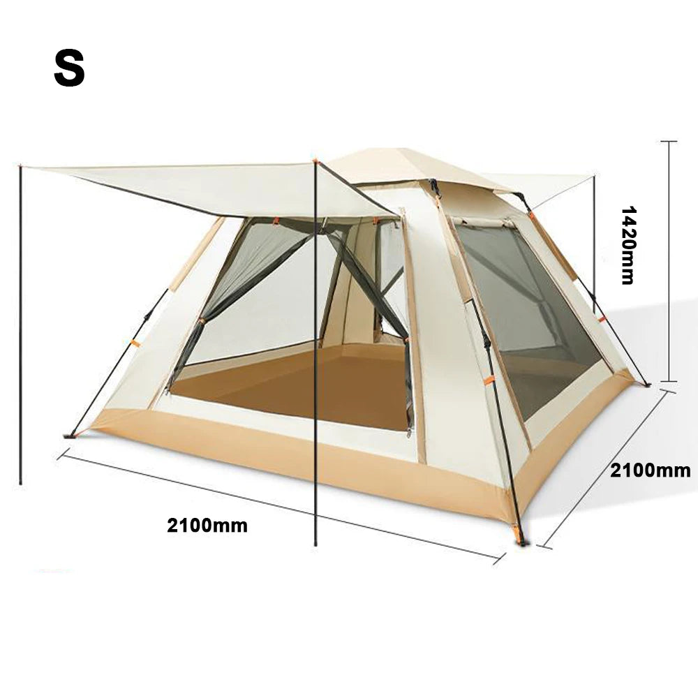 Outdoor Self-driving Travel Camping Tent Automatic Quick-opening Tent Rainproof Sunshine-proof Tent Fishing Sunshine Shelter