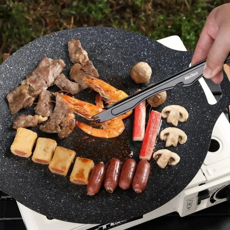 Nextool  Camping Barbecue Tools Set Picnic Knife Chopping Board Multifunctional Scissors Portable Desk BBQ Carrying Case