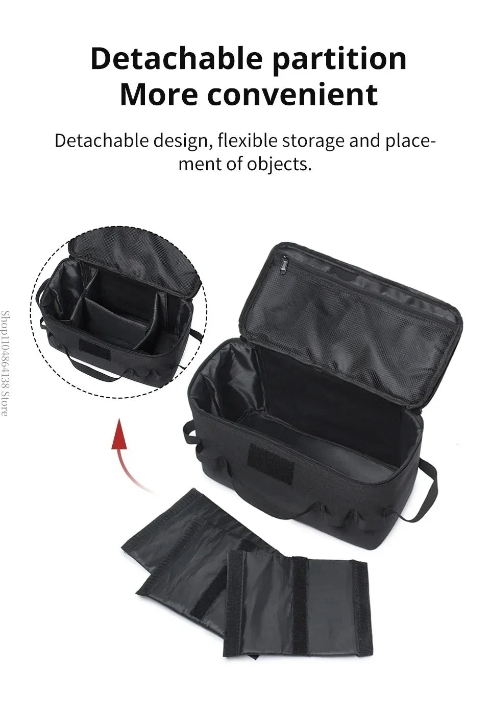 Camping picnic bag - outdoor storage bag - foldable multi-purpose tactical carry bag - picnic bag - large capacity shoulder bag