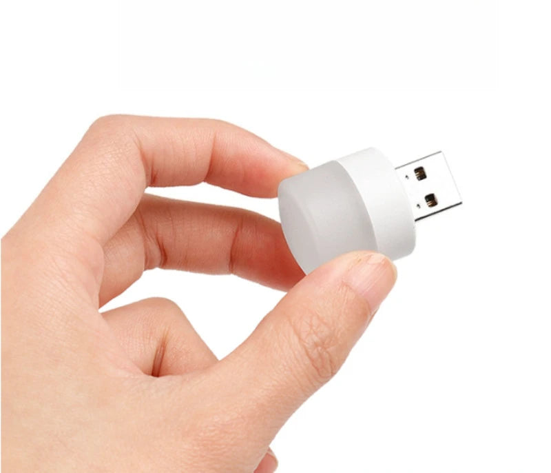 2 PC USB Night Light Set,Portable Bedroom Bedside Night Lighting,Mini Energy-saving Lamp,Eye-friendly Sleep Atmosphere Lamp