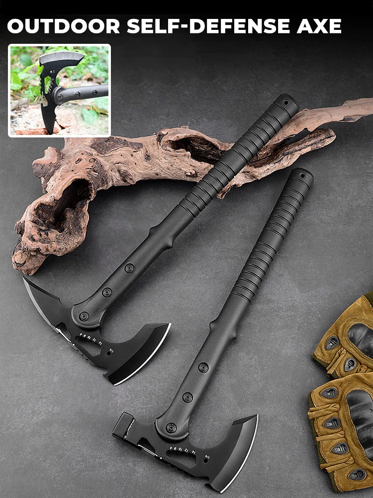 Outdoor Axe Camping Logging Cutting Axes Wild Survival Tourist Portable Tactical Multifunctional survival hatchet Tools