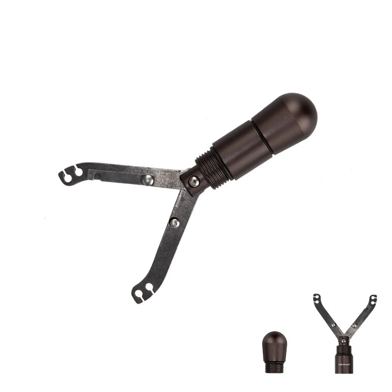 Hiking Stick Outdoor Camping DIY Self Defense Stick Handle Tool Accessory Shovel Extra Handles Axe Extended Tool