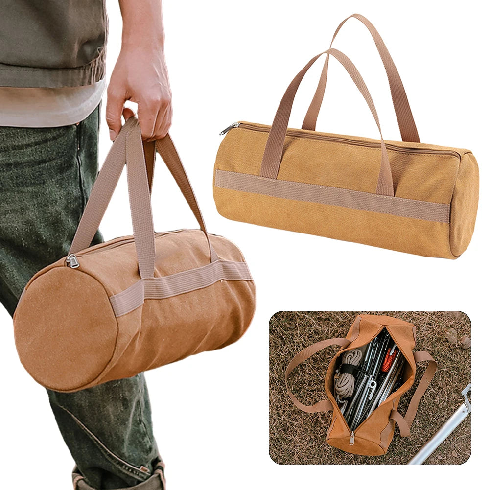 Camping Tools Storage Bag Large Capacity Camping Tool Organizer Bag Portable Tent Peg Ground Nail Holder Bag for Outdoor Camping