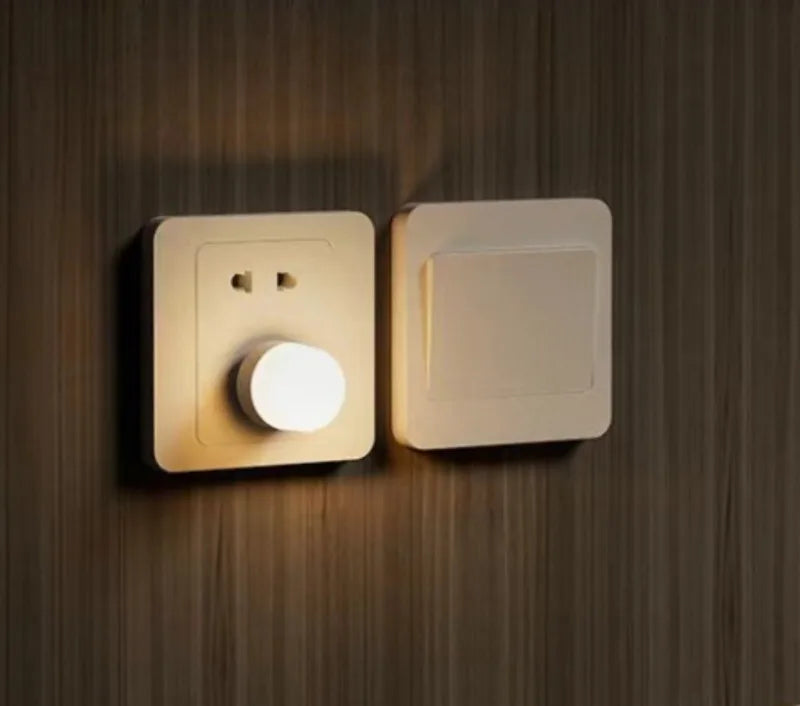 2 PC USB Night Light Set,Portable Bedroom Bedside Night Lighting,Mini Energy-saving Lamp,Eye-friendly Sleep Atmosphere Lamp