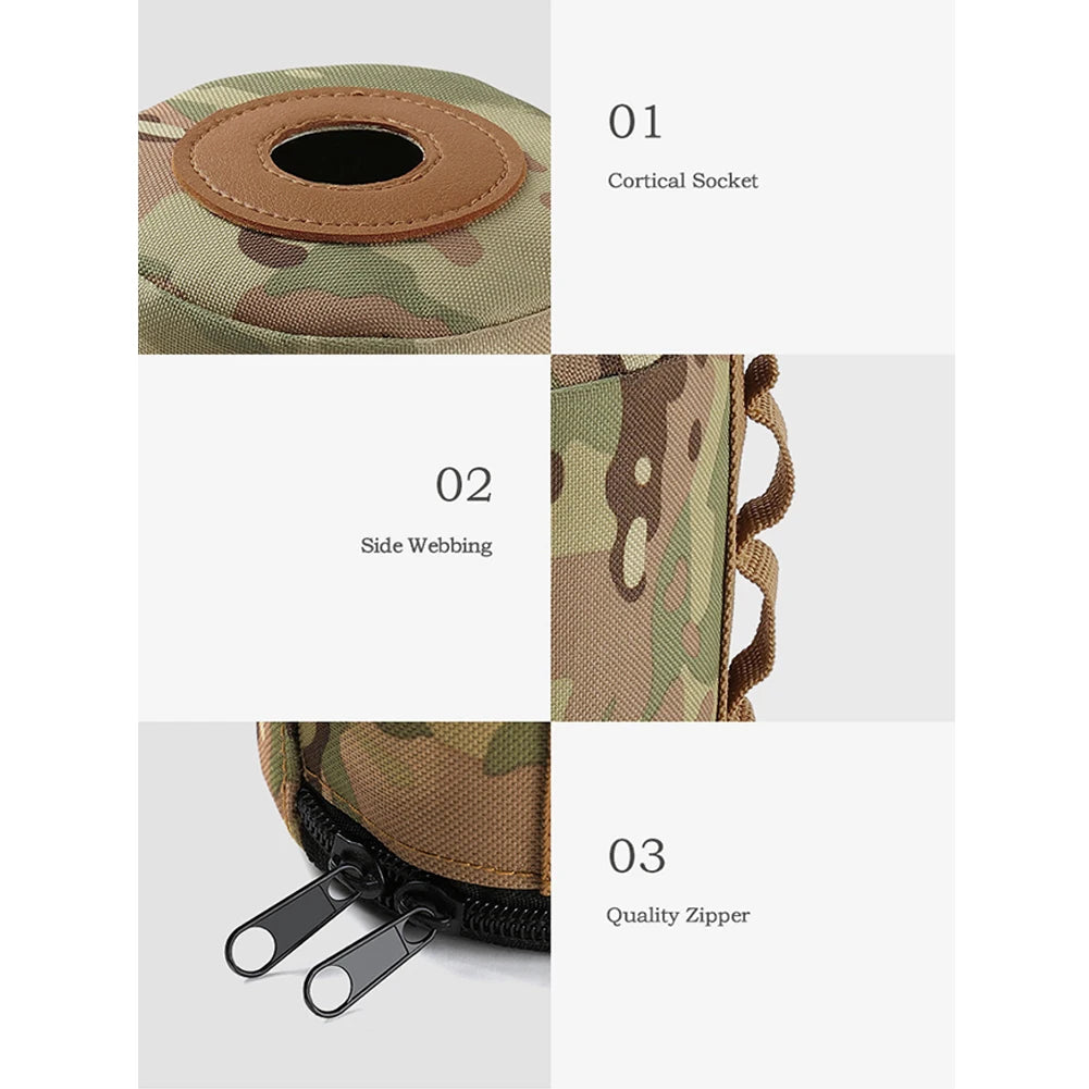 Camping Gas Can Protective Cover Gas Tank Canister Cylinder Case Outdoor Tissue Box Air Bottle Wrap Sleeve Camping Accessories