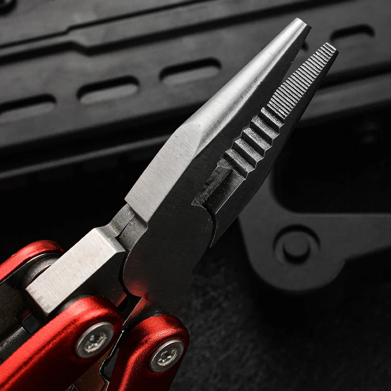 Outdoor Camping Universal Tool Pliers Multi-purpose Pliers Folding Pliers Mini Stainless Steel Combination Plier Camping Tools
