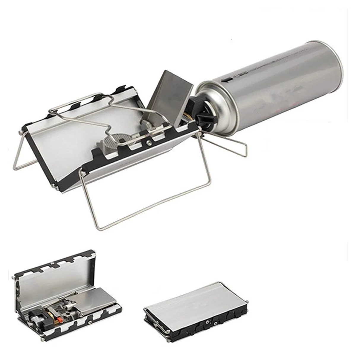 Supernew  Camping Stove Outdoor Portable Windproof High-Power Cassette Gas Stove Picnic Accessories