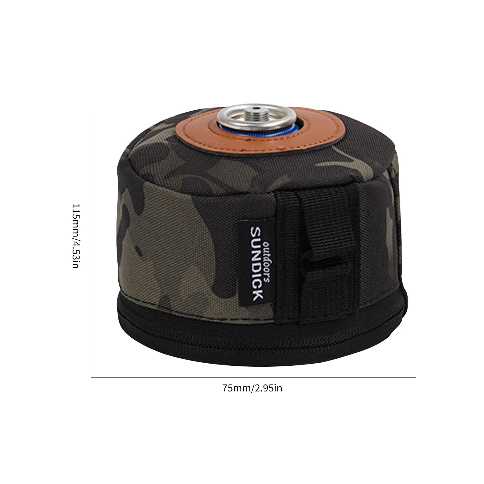 Camping Gas Can Protective Cover Gas Tank Canister Cylinder Case Outdoor Tissue Box Air Bottle Wrap Sleeve Camping Accessories