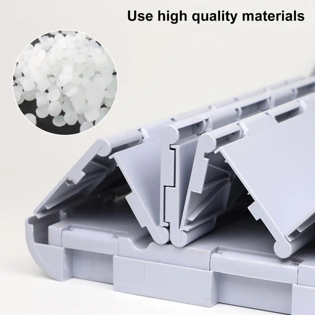 Camping Folding Toilet with Lid Great Load Bearing Travel Toilet Wide Seat Adult Car Potty with Storage Bag And Trash Bags