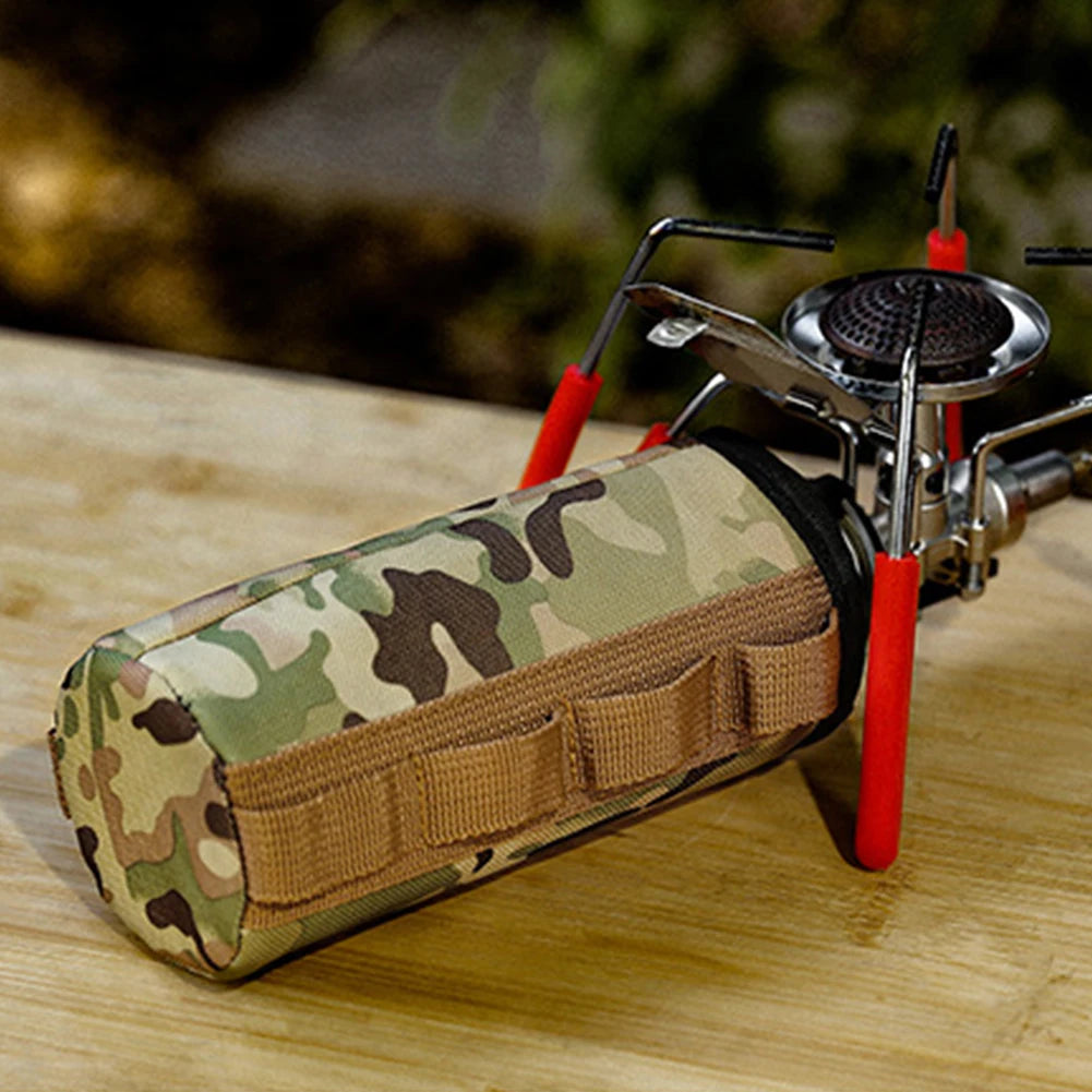 Camping Gas Can Protective Cover Gas Tank Canister Cylinder Case Outdoor Tissue Box Air Bottle Wrap Sleeve Camping Accessories