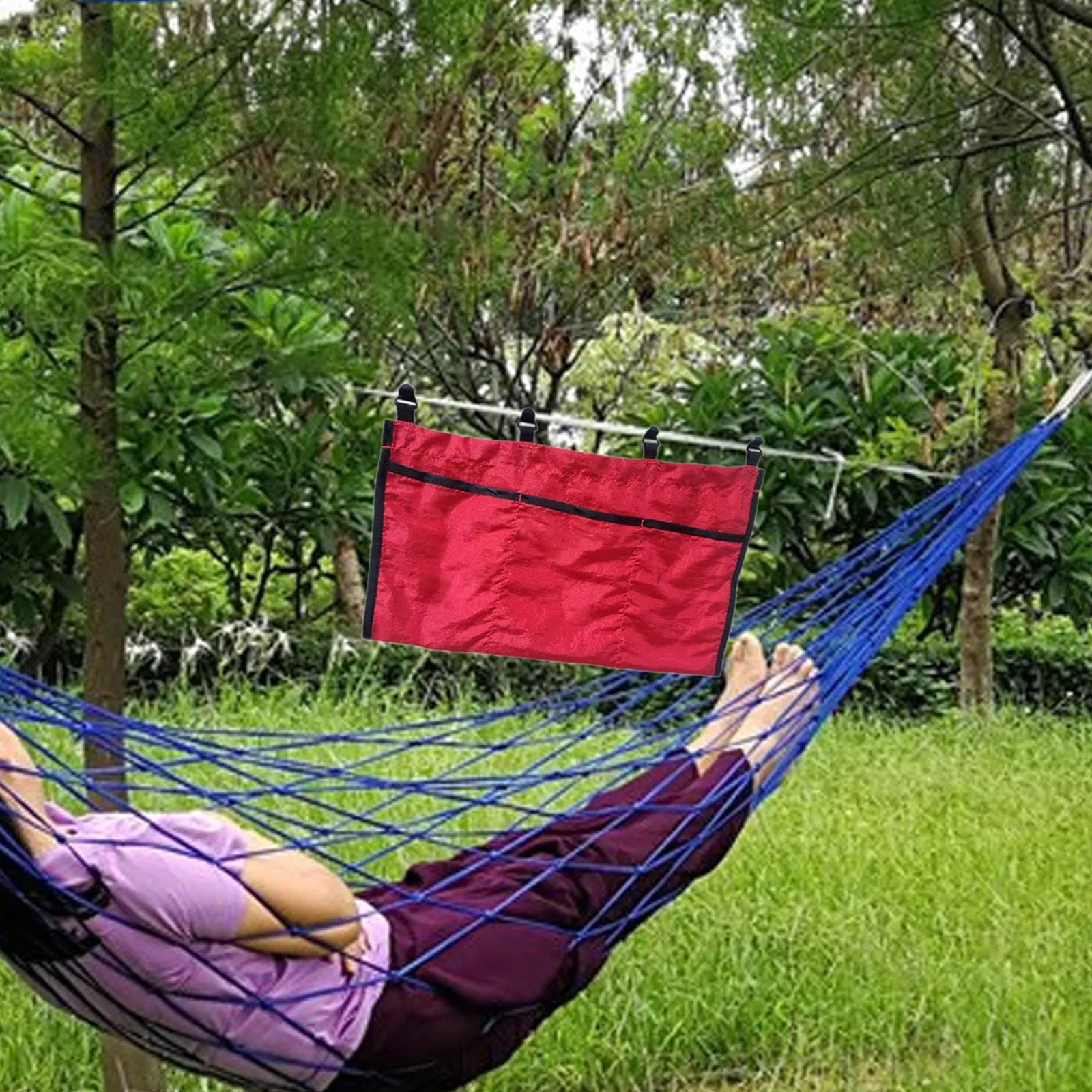 Camping Storage Bag Equipment Organizer ,Hammock Debris Bag for Camping Outdoor Sport Climbing Traveling Lightweight Portable