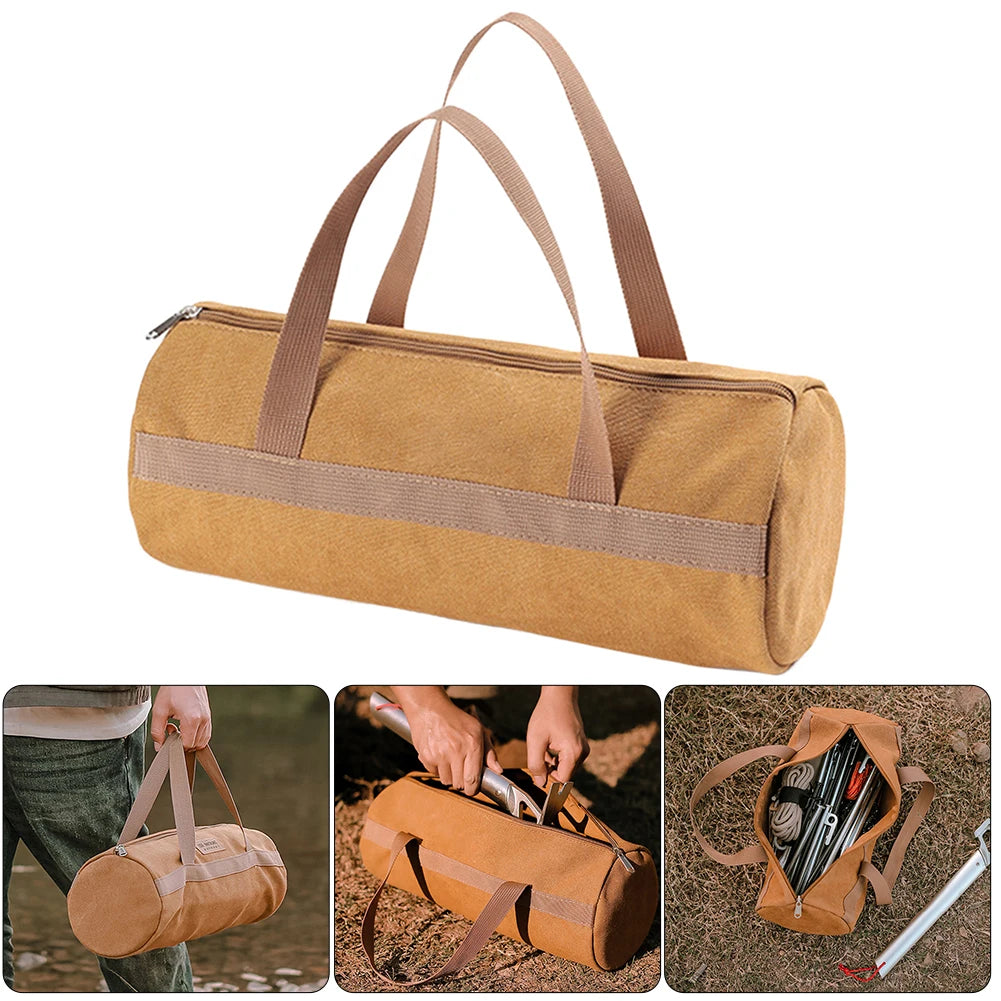 Camping Tools Storage Bag Large Capacity Camping Tool Organizer Bag Portable Tent Peg Ground Nail Holder Bag for Outdoor Camping