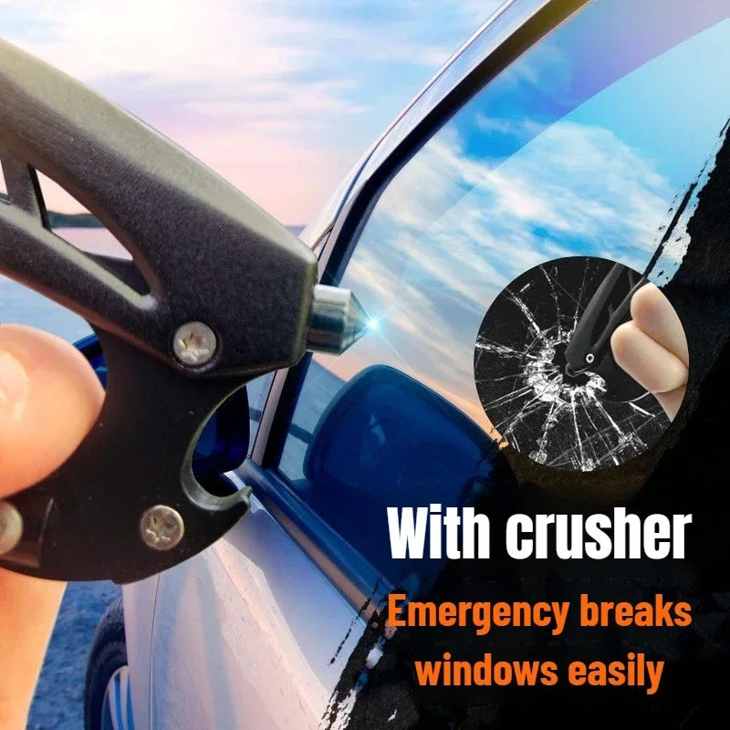 Outdoor Mountaineering Gadgets Foldable Portable Tools Multi-purpose EDC Knife Fast Hanging Survival Gear for Camping Hiking