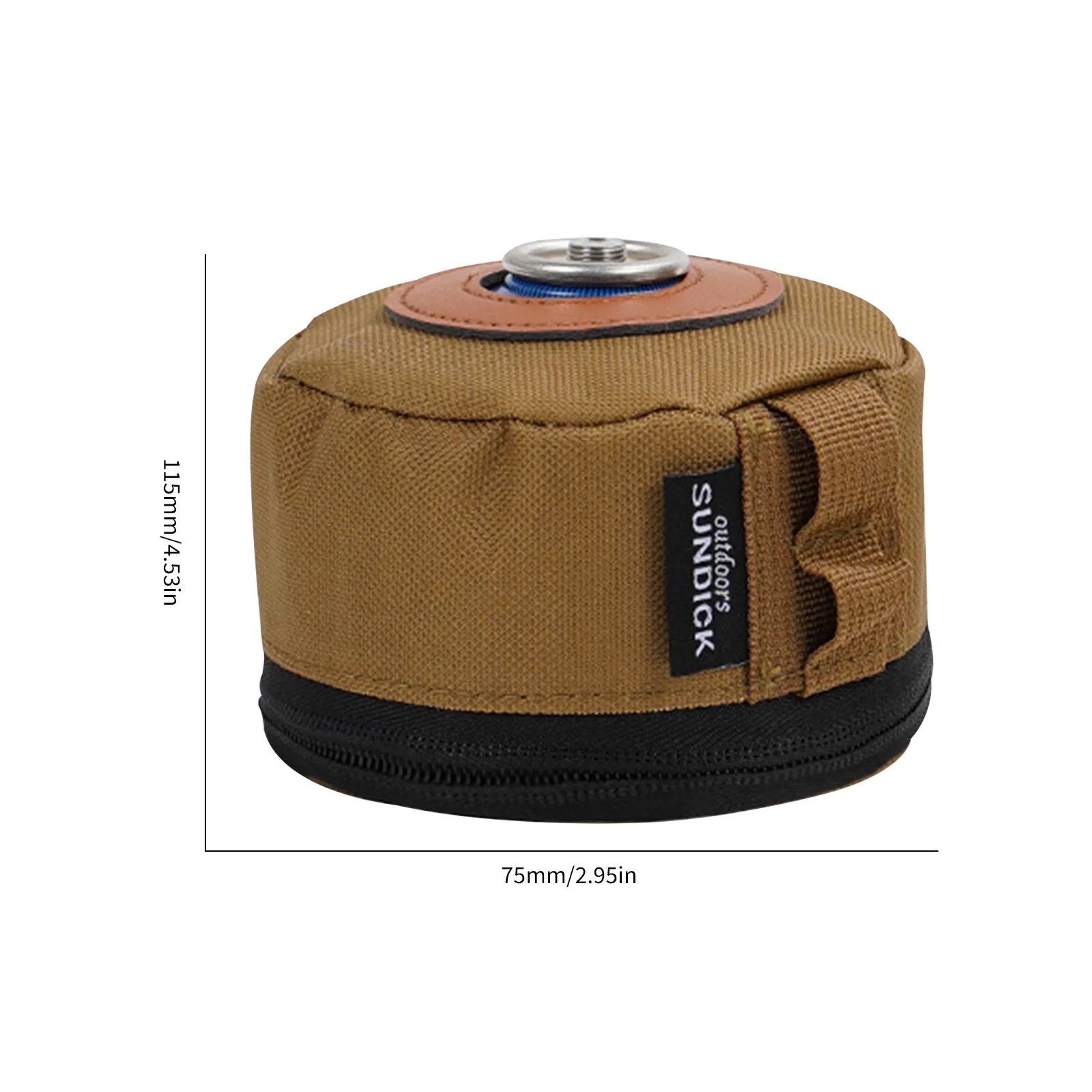Camping Gas Can Protective Cover Gas Tank Canister Cylinder Case Outdoor Tissue Box Air Bottle Wrap Sleeve Camping Accessories