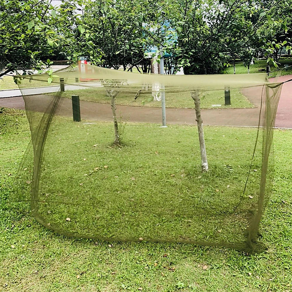 Portable Camping Tent Mosquito Net Square Shape Ultralight Summer Mesh Tent Beach Inner Mesh Tent Outdoor Camping Mesh Tent